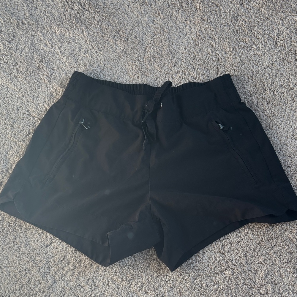 Classic Black Casual Shorts